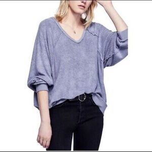 Free People Take It Off Oversized Sweatshirt